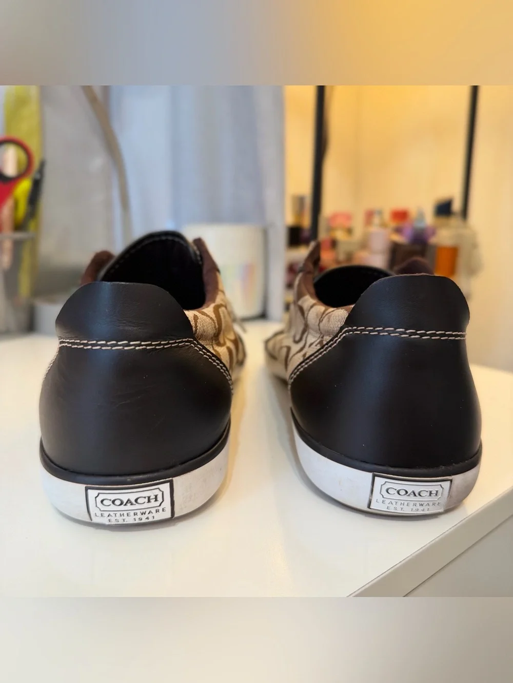 🤎 Coach Barrett Signature Sneakers